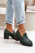 Półbuty Model Zazoo 20168 Dark Green - Step in style Step in style