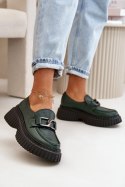 Półbuty Model Zazoo 20176 Dark Green - Step in style Step in style