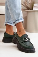 Półbuty Model Zazoo 20176 Dark Green - Step in style Step in style