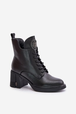 Botki Model Vinceza 66676 Black - Step in style Step in style