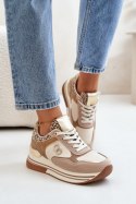 Buty Sportowe Model Debizia YY-6 Beige - Step in style Step in style