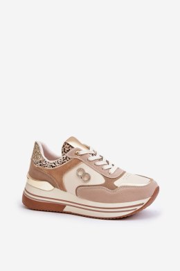 Buty Sportowe Model Debizia YY-6 Beige - Step in style Step in style