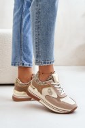 Buty Sportowe Model Debizia YY-6 Beige - Step in style Step in style