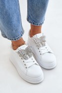 Buty Sportowe Model Naritevia YY-23 White/Silver - Step in style Step in style