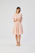 Sukienka Model S358 Powder Pink - Stylove - XL Stylove