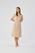 Sukienka Model S361 Beige - Stylove - L Stylove