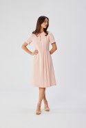 Sukienka Model S361 Powder Pink - Stylove - L Stylove