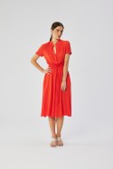 Sukienka Model S366 Coral - Stylove - L Stylove