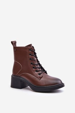 Botki Model Vinceza 66722 Brown - Step in style Step in style