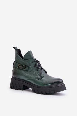 Botki Model Zazoo 60483 Dark Green - Step in style Step in style