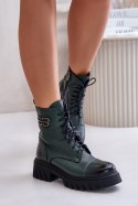 Workery Model Zazoo 60486 Dark Green - Step in style Step in style