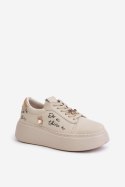 Buty Sportowe Model Vinceza 89102 Beige - Step in style Step in style