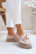 Mokasyny Model Naivine JH372 Powder Pink - Step in style Step in style