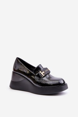 Mokasyny Model Vinceza 58337 Black - Step in style Step in style